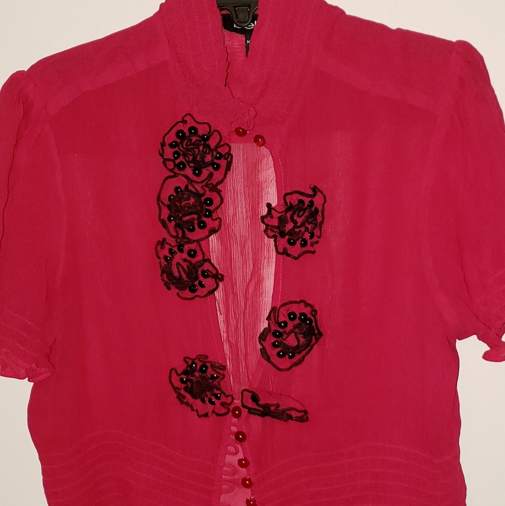Sexy casual blouse